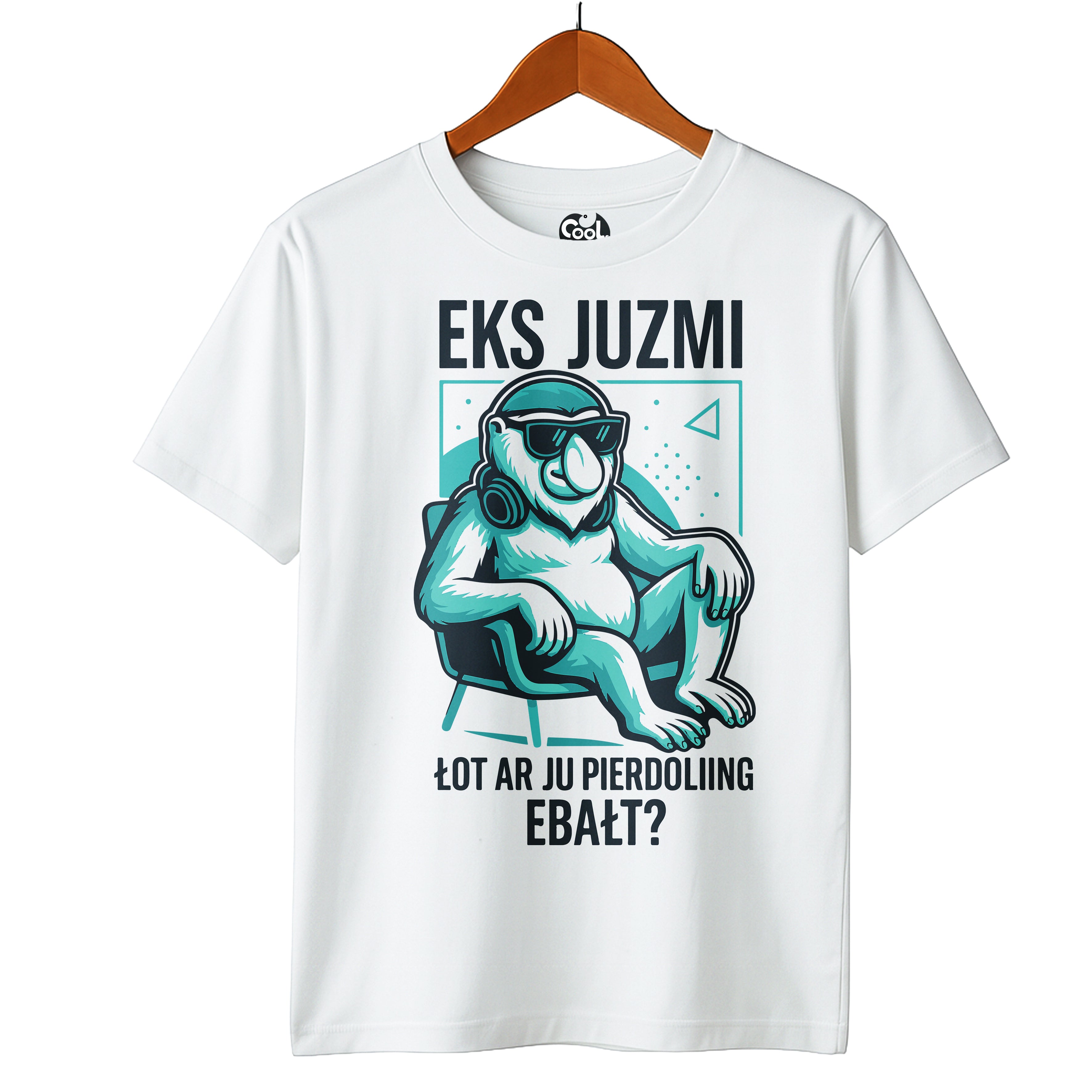 E16 Koszulka Męska T-Shirt Śmieszna Na Prezent dla Taty Męża Chłopaka Męża z Nosaczem