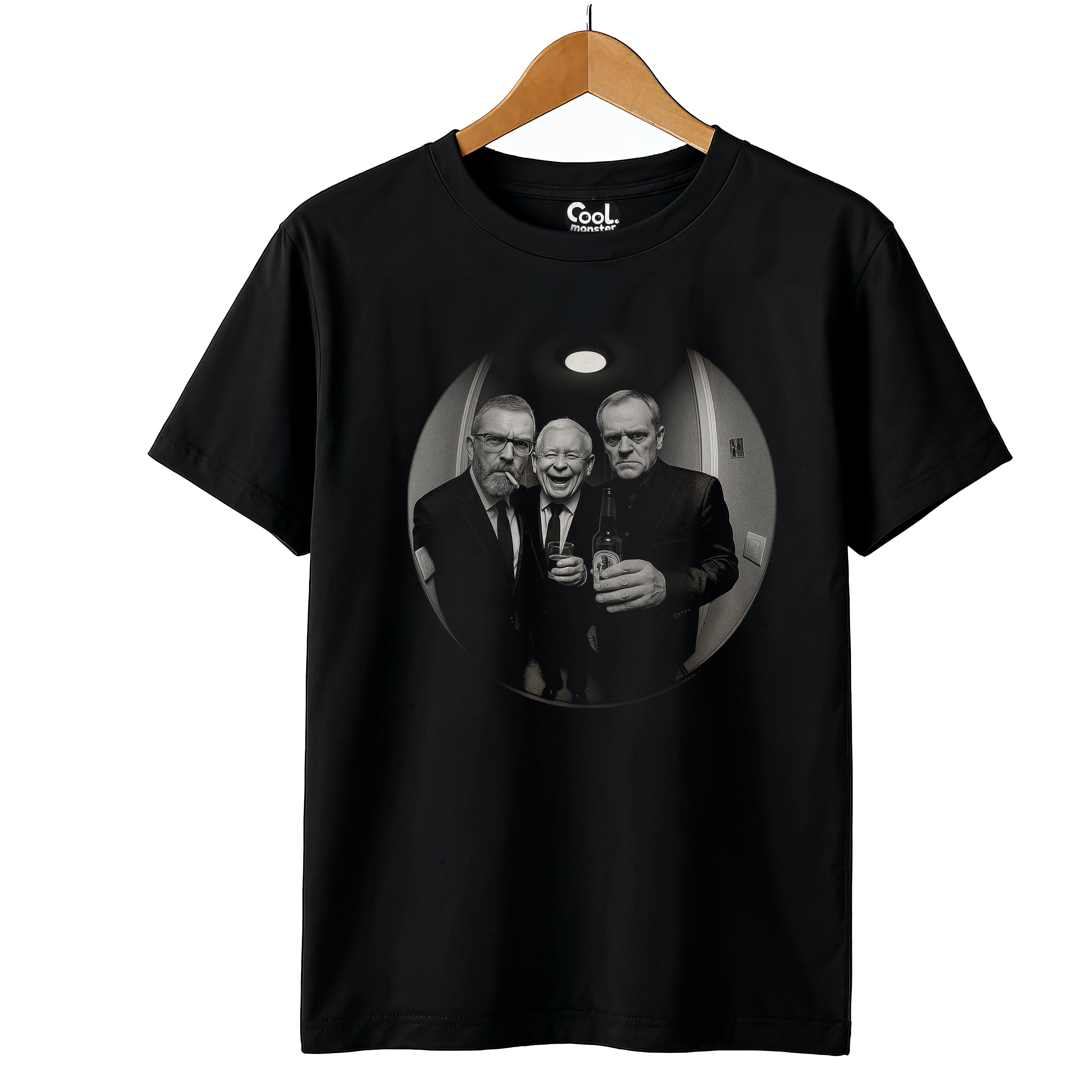 E21 Koszulka Męska Młodzieżowa T-Shirt Śmieszna na Prezent - Cringe Politycy S-3XL Drugie zdjęcie produktu