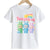 Labubu Laleczki T-Shirt Koszulka Dziecięca Słodki Motyw z Imieniem Maskotki Personalizowana E22
