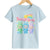 Labubu Laleczki T-Shirt Koszulka Dziecięca Słodki Motyw z Imieniem Maskotki Personalizowana E22