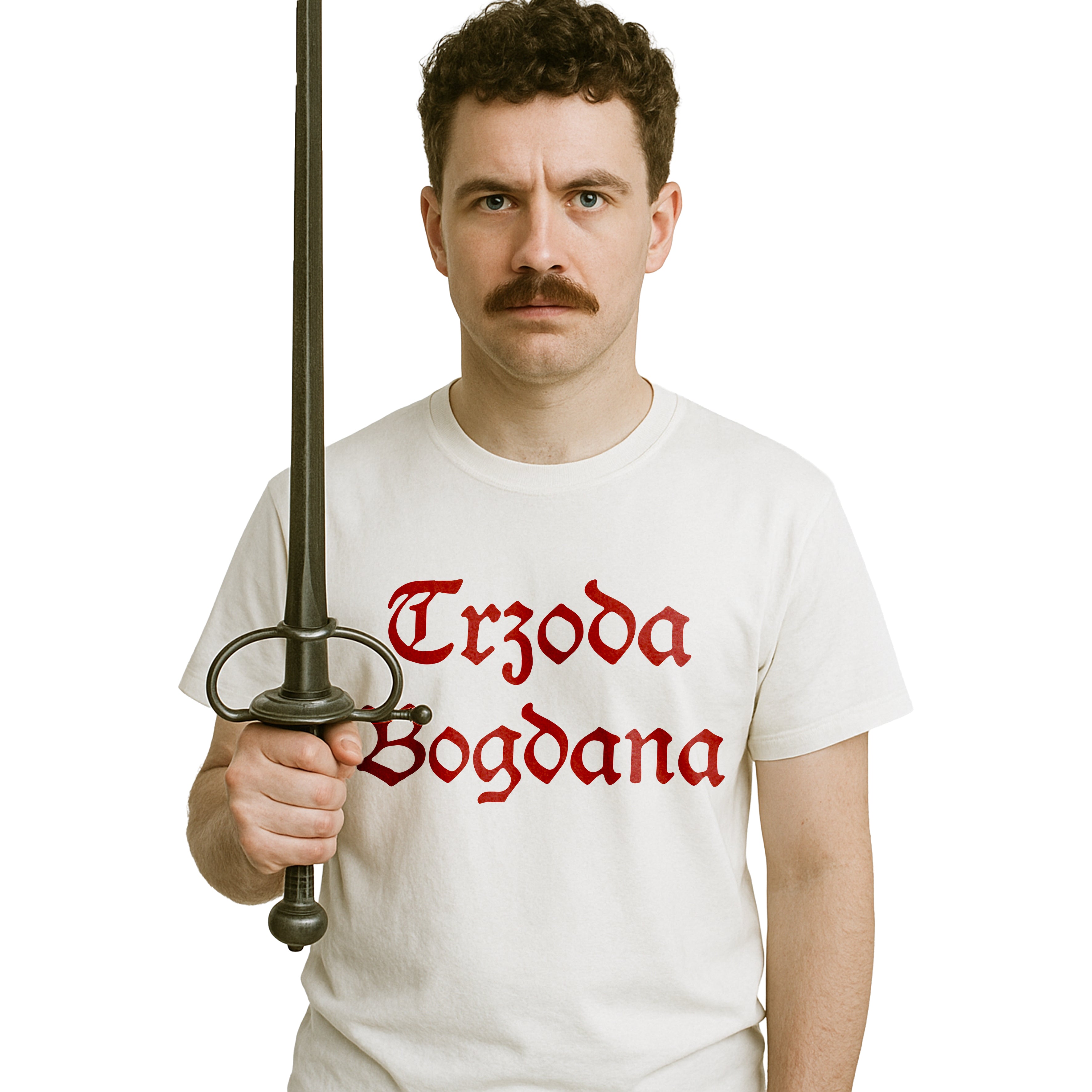 E32 "Trzoda Bogdana" 1670 Serial Koszulka Męska T-Shirt Śmieszna Na Prezent - Biała Drugie zdjęcie produktu