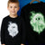 Bluza Dziecięca Straszna Duch Świecąca Nocy na Haloween Imprezę - Gruba Bawełna Premium