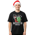 Świąteczna Śmieszna Koszulka Męska Damska T-Shirt - Stranger Things Hellfire E49