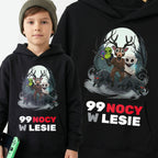 99 Nocy w Lesie Gra Roblox Bluza z kapturem Bawełniana Kangurka - Premium Dla Dzieci E53