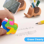 Gumki puzzle 3D dla dzieci zestaw 12szt geometryczne układanki antystres
