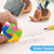 Gumki puzzle 3D dla dzieci zestaw 12szt geometryczne układanki antystres