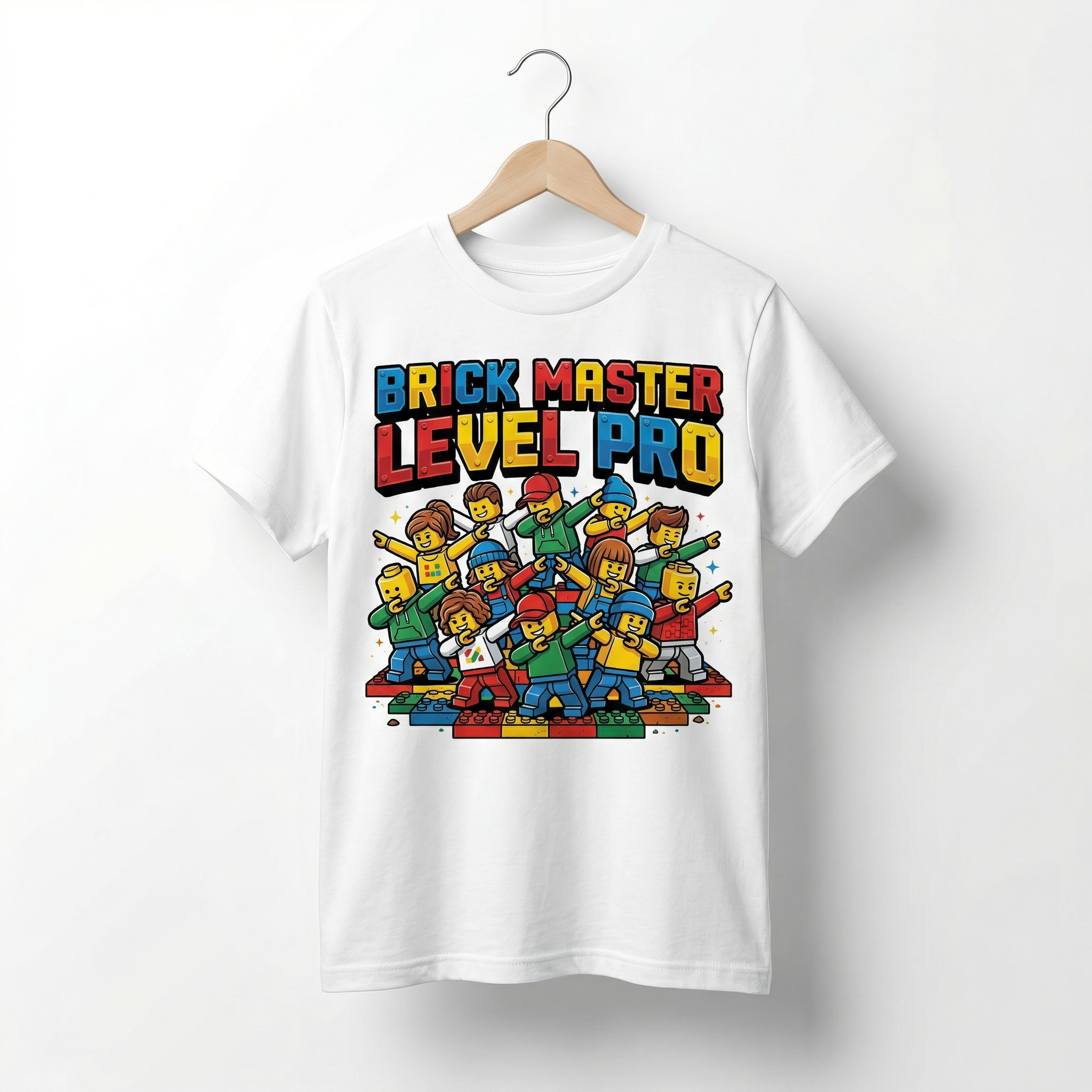Koszulka Dziecięca Klocki Prezent Dla Fana Budowania Klocków Lego Dab Dance