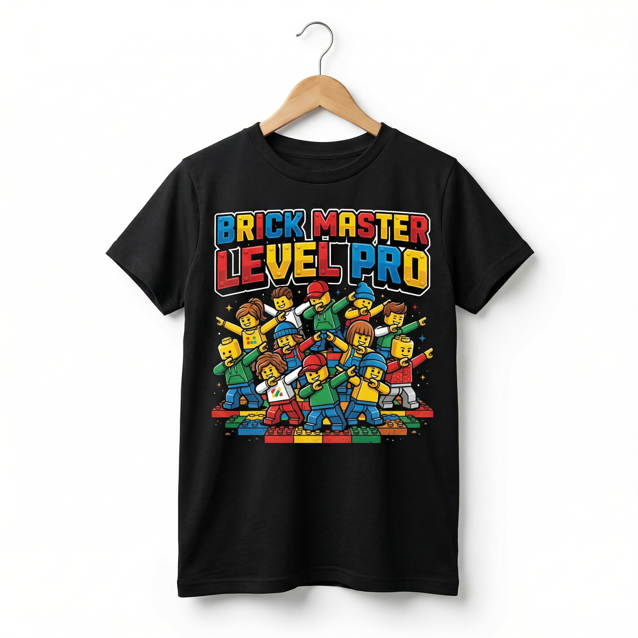 Koszulka Dziecięca Klocki Prezent Dla Fana Budowania Klocków Lego Dab Dance