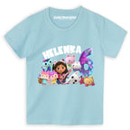 Koci Domek Gabi - T-Shirt Koszulka z Imieniem i Cyfrą - Różne Kolory - GAB04