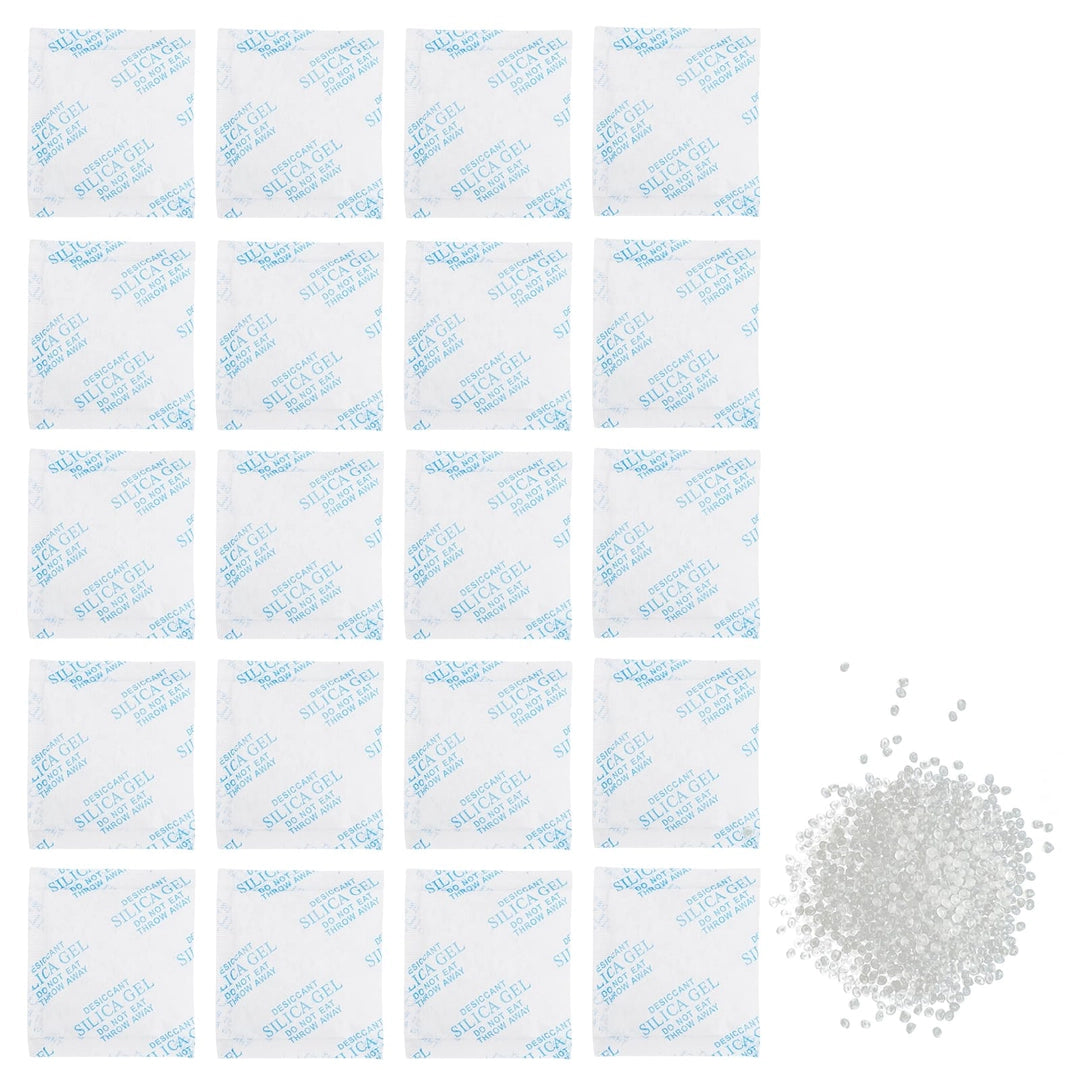 Saszetki z żelem silica gel 10g x 20 szt. pochłaniacze wilgoci do elektroniki i żywności