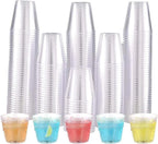 Kubeczki Kieliszki do szotów plastikowe jednorazowe 30ml 150 szt przezroczyste Wytrzymałe