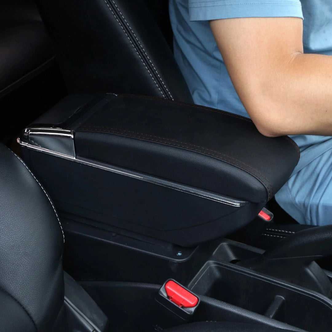 Podłokietnik samochodowy z organizerem i uchwytem na kubek Citroen C3 2017-2023