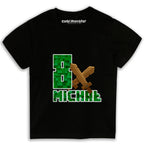 Koszulka dla Gracza Minecraft na urodziny z Cyfrą i imieniem Idealny Prezent