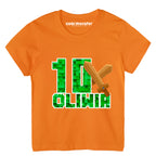 Koszulka dla Gracza Minecraft na urodziny z Cyfrą i imieniem Idealny Prezent