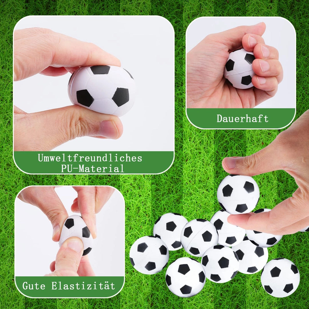 UPOMINKI ZESTAW ZABAWEK Gniotków Squishy Antystresowe mini Gniotki 30 Sztuk Piłkarskie Piłki