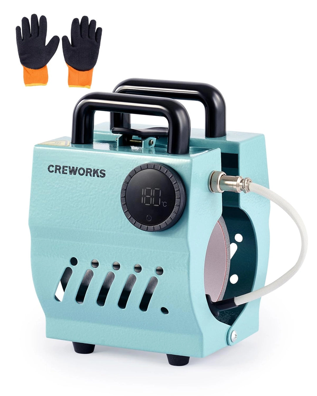 Prasa termotransferowa do kubków CREWORKS 180°C – maszyna do sublimacji 440 ml