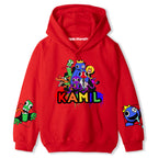 Rainbow Friends - Dziecięca Bluza z Kapturem - z Imieniem - RAI02