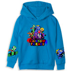 Rainbow Friends - Dziecięca Bluza z Kapturem - Różne Kolory - RAI03