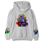 Rainbow Friends - Dziecięca Bluza z Kapturem - Różne Kolory - RAI03