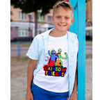 Koszulka, T-Shirt z krótkim rękawem. Rainbow Friends - Różne Kolory RAI04