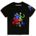 Koszulka, T-Shirt z krótkim rękawem. Rainbow Friends - Z IMIENIEM RAI05