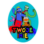 Koszulka, T-Shirt z krótkim rękawem. Rainbow Friends - Z IMIENIEM RAI05