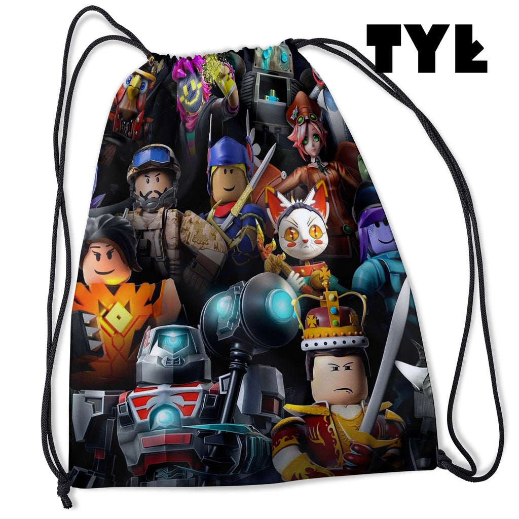 Personalizowany Worek Torba Szkolna na siłownię z Imieniem Roblox ROB.BAG.1