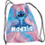 Personalizowany Worek Torba Szkolna do Szkoły na siłownię z Imieniem STITCH STI.BAG