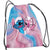 Personalizowany Worek Torba Szkolna do Szkoły na siłownię z Imieniem STITCH STI.BAG