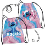 Personalizowany Worek Torba Szkolna do Szkoły na siłownię z Imieniem STITCH STI.BAG