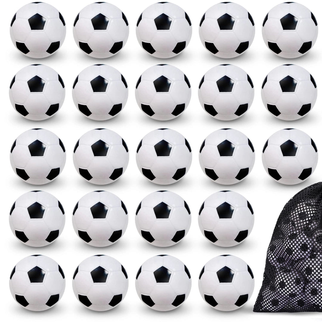 UPOMINKI ZESTAW ZABAWEK Gniotków Squishy Antystresowe mini Gniotki 30 Sztuk Piłkarskie Piłki