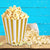 Pudełka na popcorn złote a skromne papierowe 36 szt. dekoracyjne na imprezy