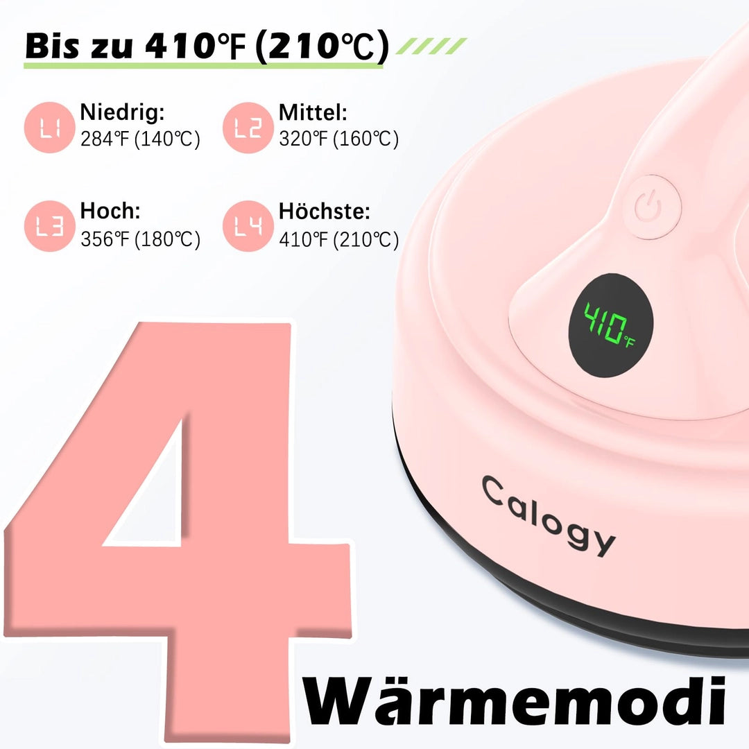 Prasa TermoTransferowa Kompaktowa, Przenośna do Sublimacji, Nadruków HTV DTF Różowa