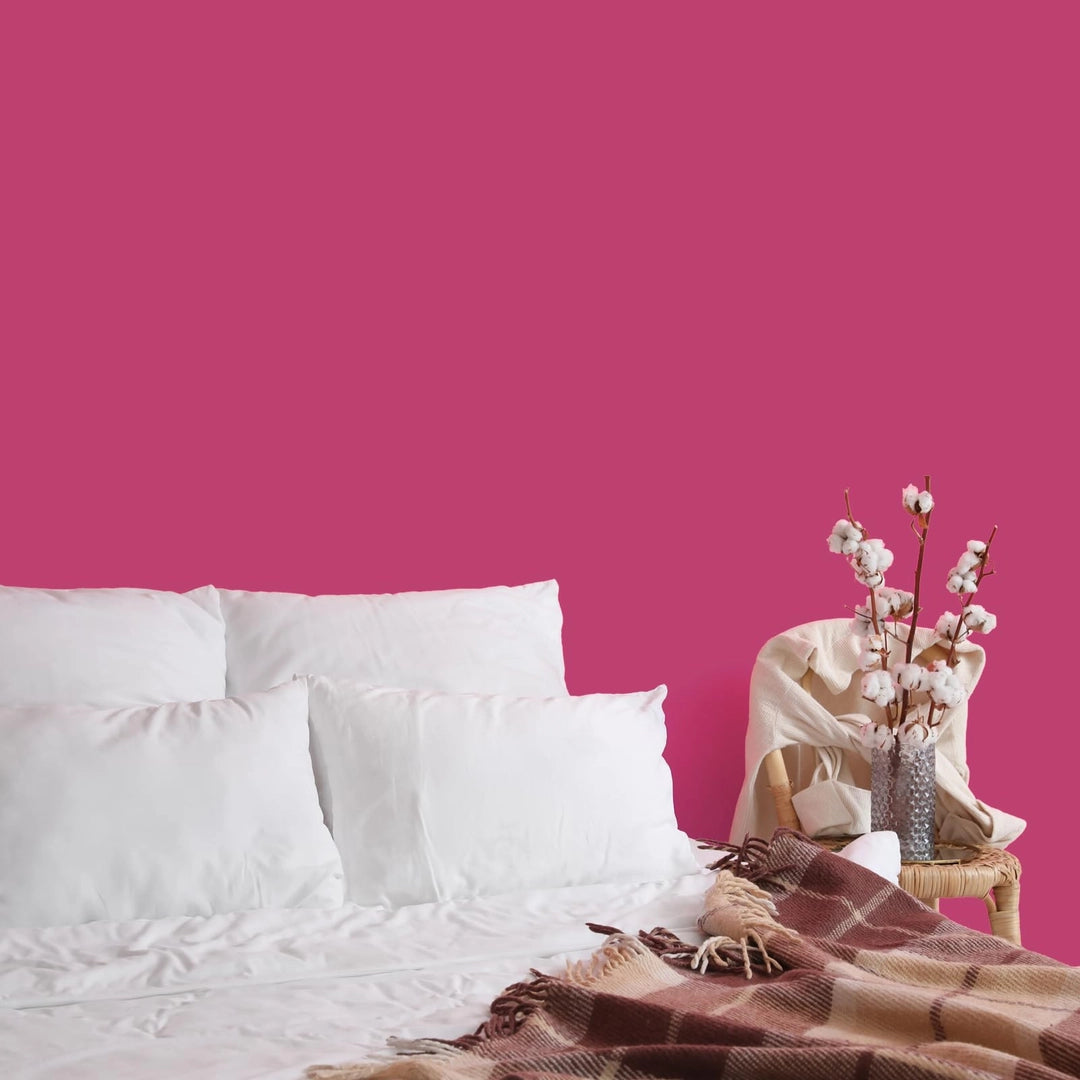 Tapeta samoprzylepna różowa Magenta Okleina matowa 40x300 cm do mebli i ścian DIY