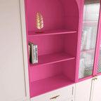 Tapeta samoprzylepna różowa Magenta Okleina matowa 40x300 cm do mebli i ścian DIY