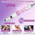 Frezarka do paznokci Nail Master 35000 RPMn– bezprzewodowa, LCD i frezy FIOLET