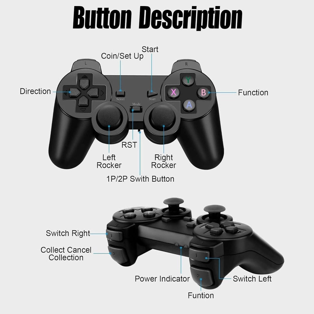 Konsola RETRO STICK 21000 GIER Stick Lite 2 Pady HDMI 64GB