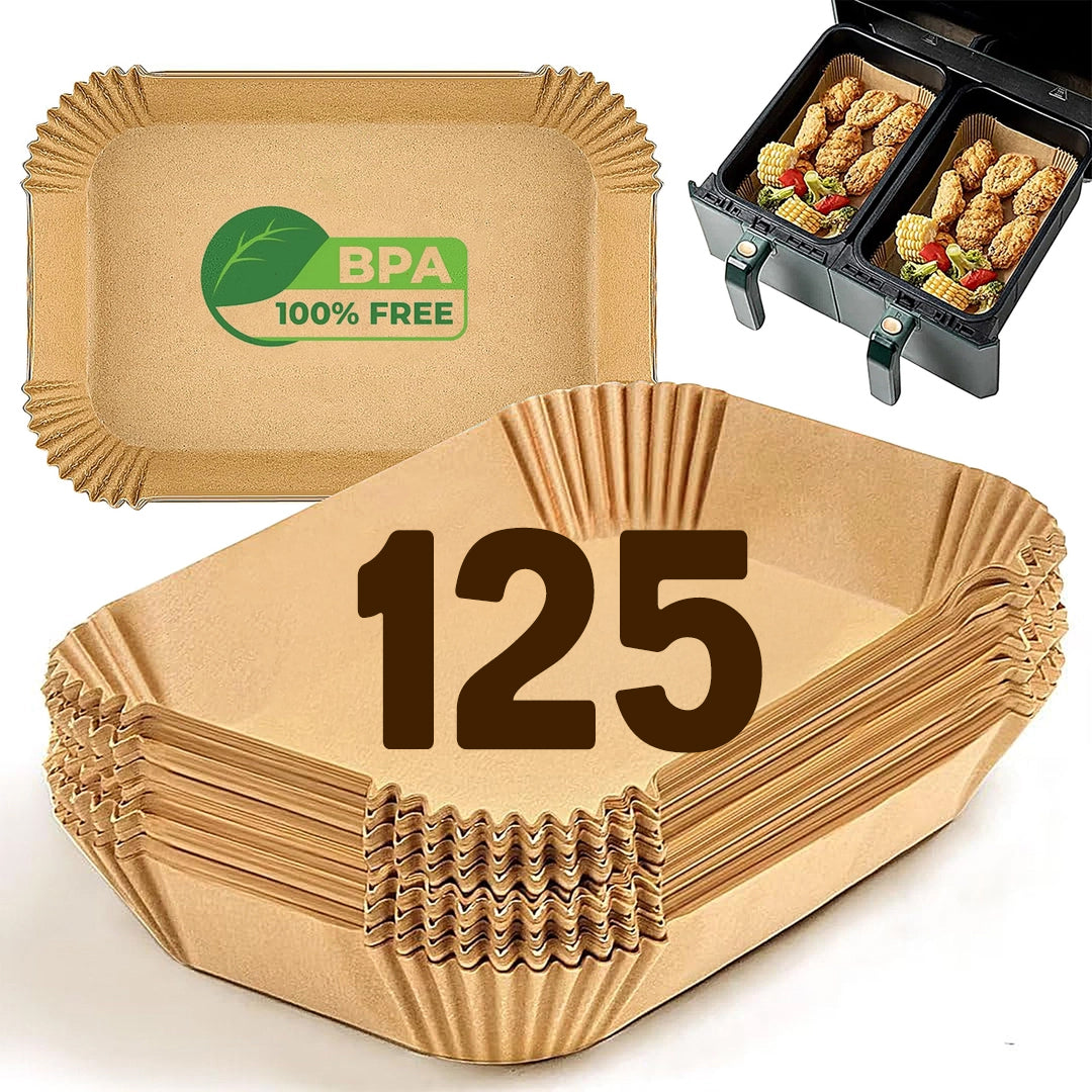 Papierowe wkładki do Air Fryera Ninja frytkownicy beztłuszczowej 125 szt. Główne zdjęcie produktu