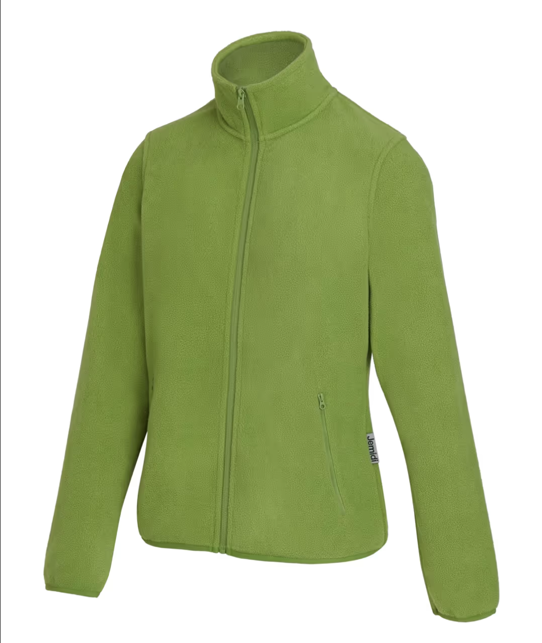 Bluza Polarowa Damska Ciepła Kurtka na suwak - Zielona