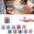 Brokat kosmetyczny do twarzy ciała paznokci DIY 12 kolorów festival glitter