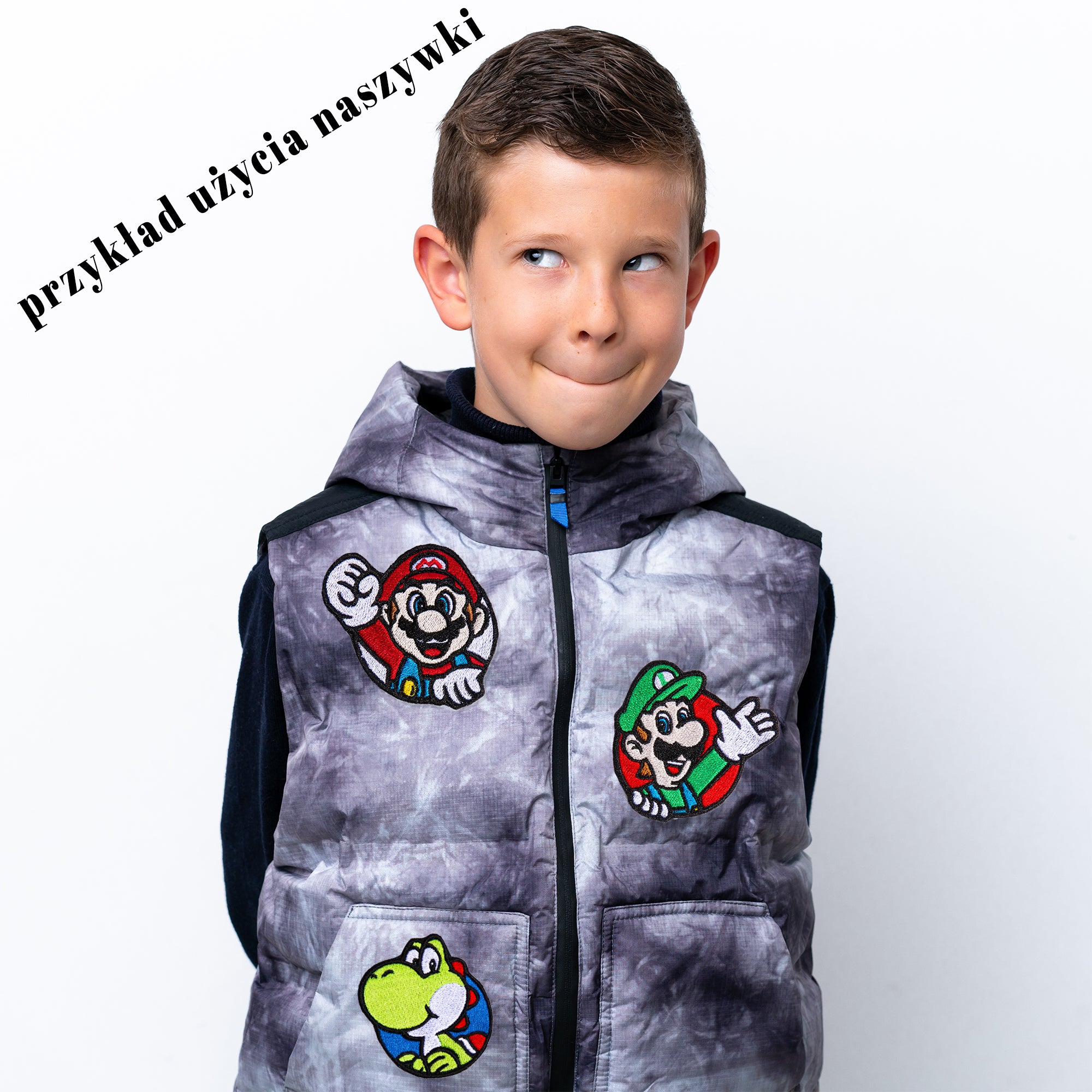 Naszywka Haftowana Aplikacja Termo Naprasowanka - 019 Super Mario Drugie zdjęcie produktu