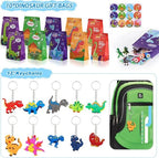 Zestaw imprezowy Upominki Torebki Balony z dinozaurami Dinozaury dla dzieci