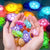 Mini żółwiki z żywicy świecące w nocy Fluorescencyjne żółwie miniaturowe 25szt