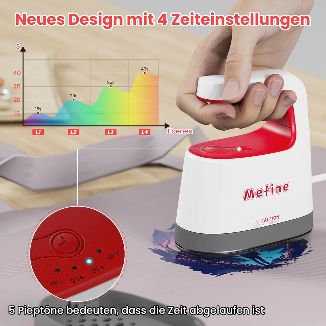 Mefine Mini prasa termiczna Termotransferowa Mefine do nadruków HTV DTF Przenośna Drugie zdjęcie produktu