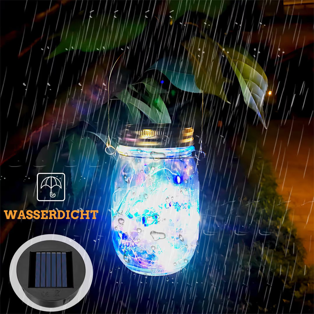 Lampki Solarne Baterie wymienne Zapas LED do Słoików 4 szt Moduł Wkład do Lampionów