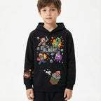 Minecraft Personalizowana dziecięca Bluza z kapturem Bawełniana - Z IMIENIEM - idealny Prezent