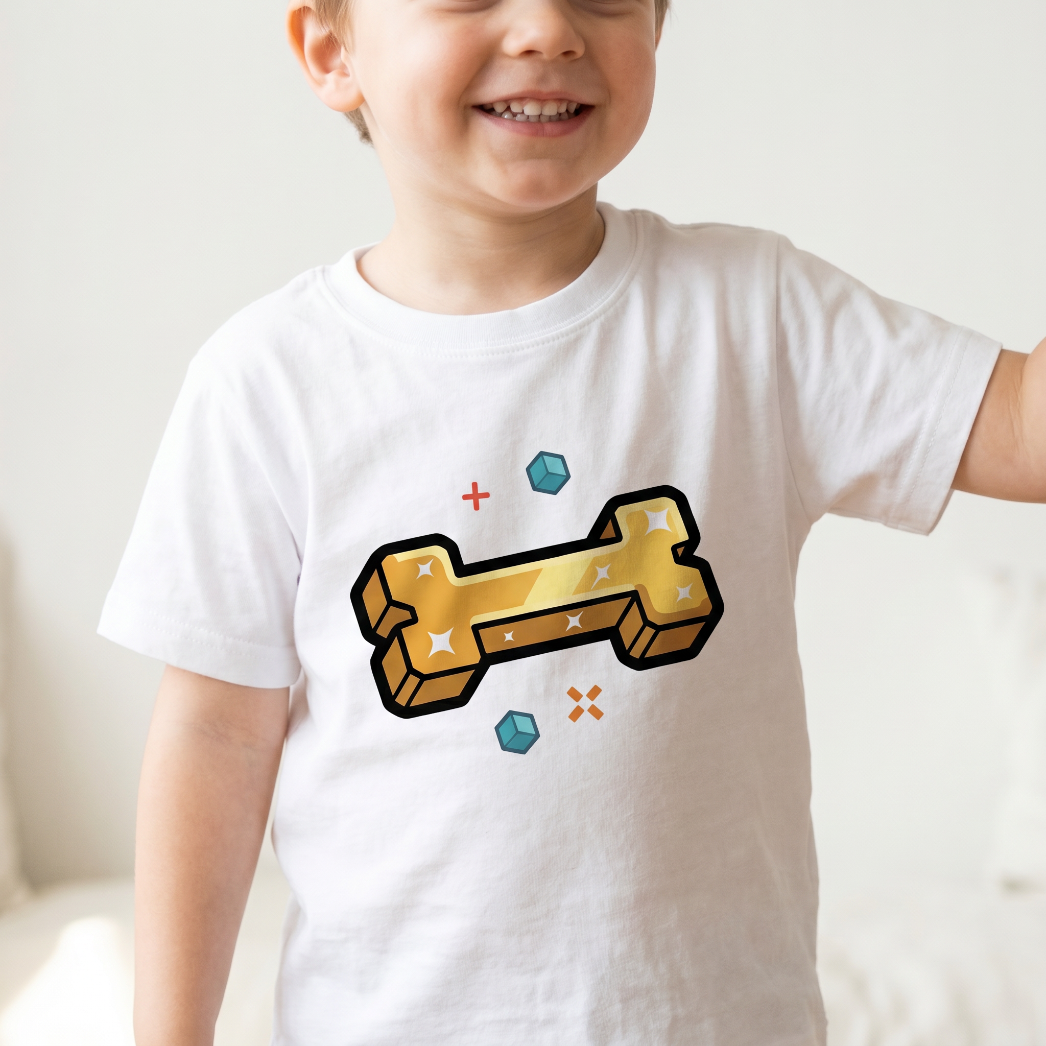 Naprasowanki, Naplamki Łatki DTF Na Ubrania Zestaw Dla Dzieci Arkusz A4 Minecraft Piesek