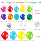 Zestaw Balonów Imprezowych Urodzinowych Balony do Girlandy Girlanda Kolorowe