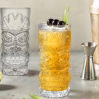 Szklanki kubki plastikowe  500 ml 8 szt. do drinków i koktajli w stylu hawajskim