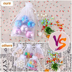 Woreczki ozdobne organza białe 30x40 cm 50 szt. duże torebki na prezenty